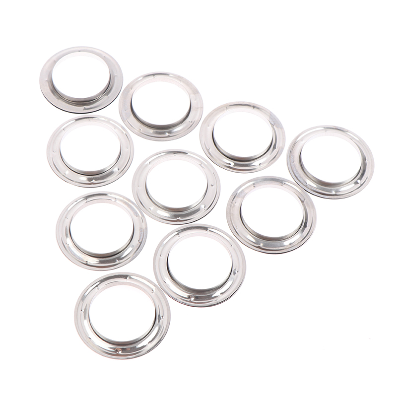 Anneau décoratif de rideau, 10/30/60 paires, diamètre intérieur de 4cm, trou rond, anneau de rideau assemblé avec des accessoires de rideau à pression