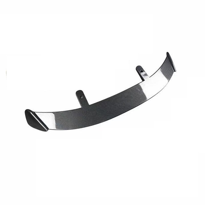 Car Spoiler Universal Fit for F20 E84 F25 CT200 JAZZ MK7 ABS Material Carbon Fiber Racing Sedan Car Rear GT Wing black blank