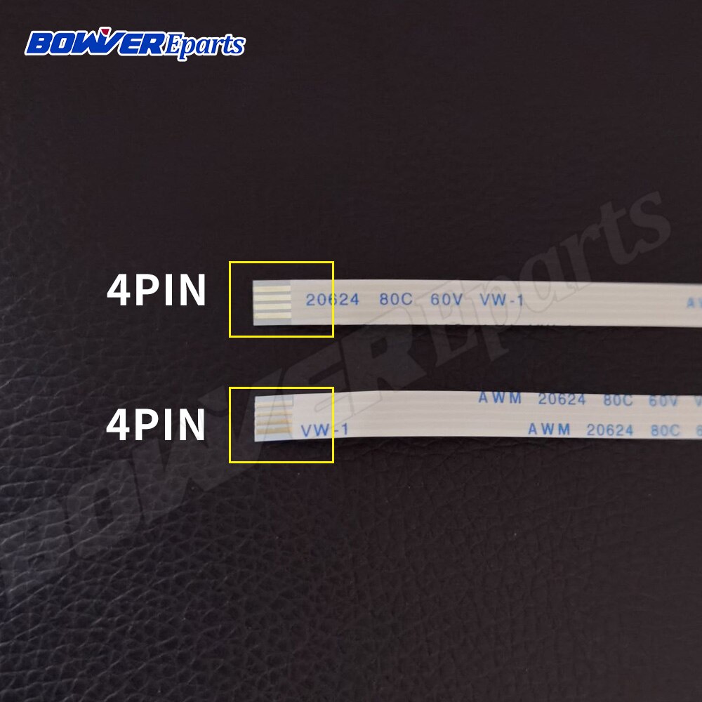 Touch Screen Verlengsnoer Flex Afstand Flat Extension Lijn Kabel Zachte Draad 4 Pin 4 Draad 1.0 Mm Kloof 12Mm Lengte