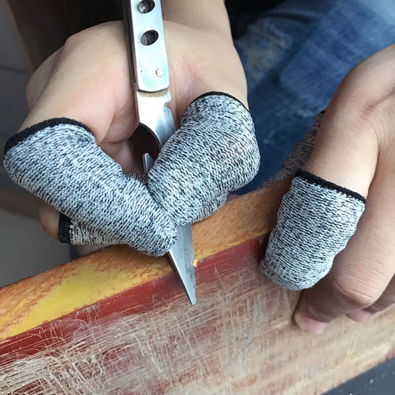 5/10/20Pcs Vinger Cover Anti-Cut Vinger Protector Sleeve Voor Keuken Vingertop Handschoenen Plukken Vinger covers Keuken Gadgets