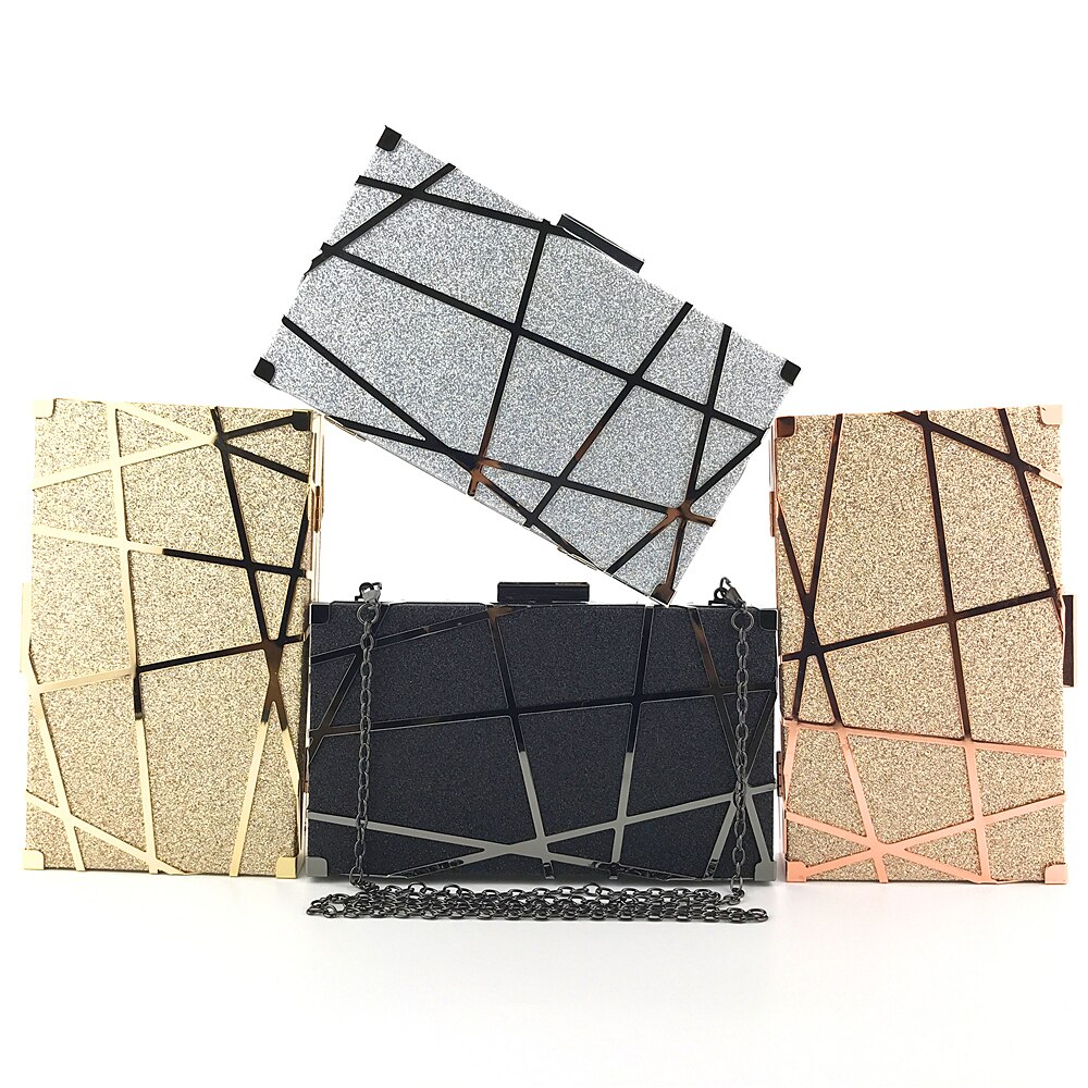 LuxEcho Kleine Bling Handtaschen Abendessen Abend Tasche Frauen Hochzeit taschen für braut Kette Schulter Taschen Schild Kupplungen Quaste