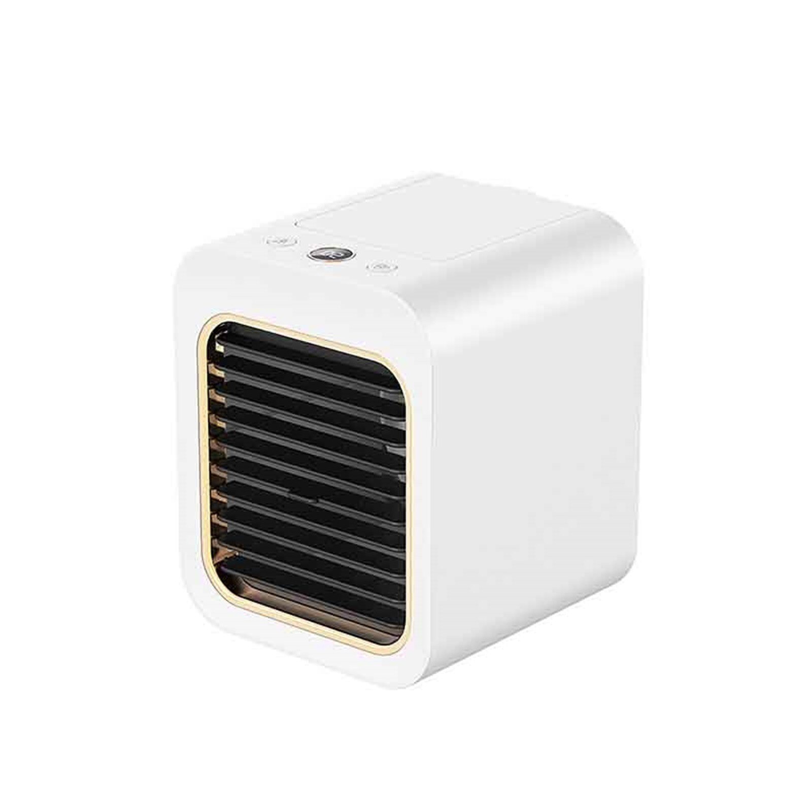 Usb Mini Draagbare Luchtkoeler Airconditioner Luchtbevochtiger Luchtreiniger Desktop Air Cooler Cooling Fan Fan Huishouden: Zilver