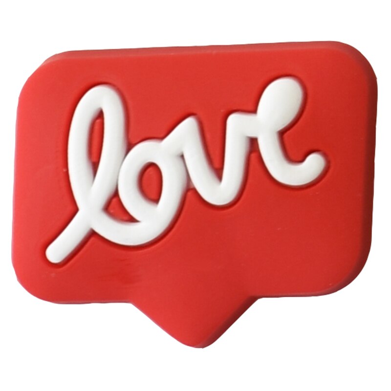 10 st kort mening populär fras omg hej noob bang super älskar no way prinsessa älskar vuxna dam män sandal ornament: Rosa