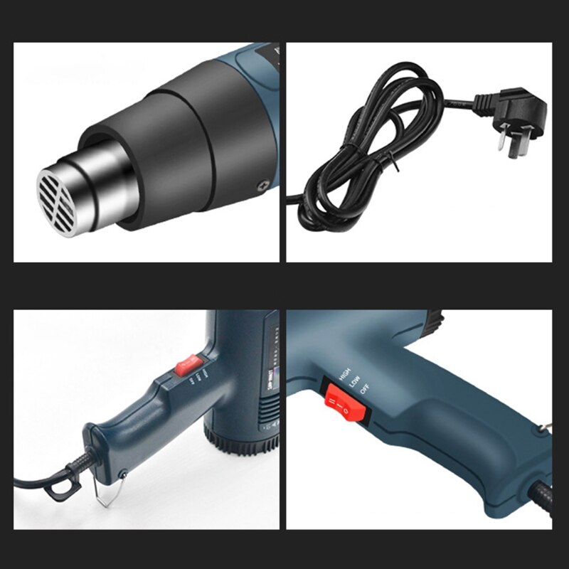 Soplador de aire , herramienta de soldadura eléctrica de 2000W, 23GB