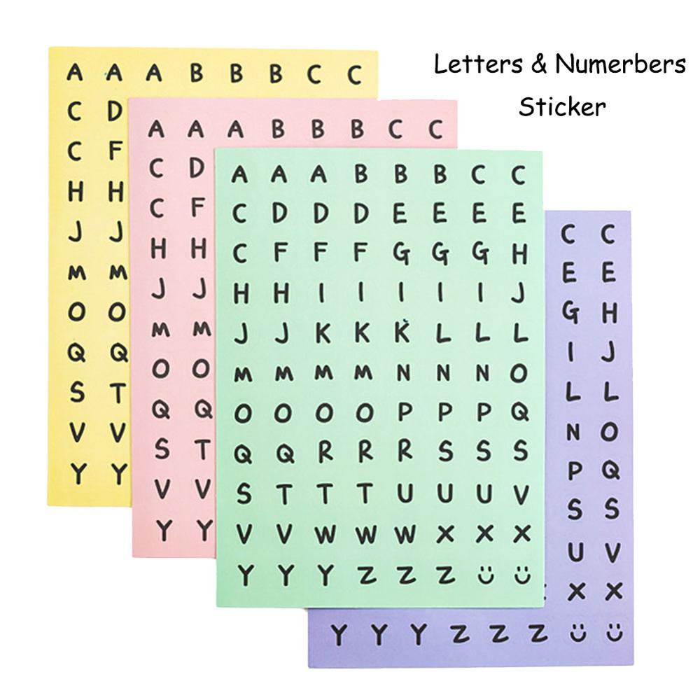 2 kpl tee itse pohjaelementti koriste kirjaimet numerot tarra päiväkirjaan scrapbooking tarrat paperitarvikkeet puhelimen kuoren sisustus
