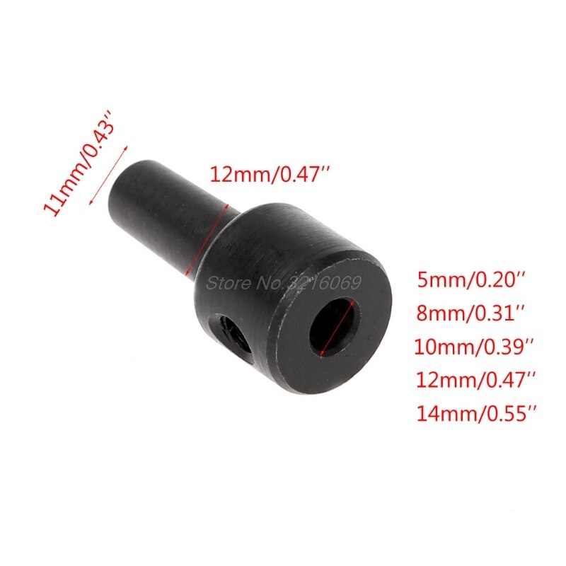 5mm-14mm Motor Shaft Coupler Reducing Sleeve Connector Rod For B12 Drill Chuck Aug28 Whosale
