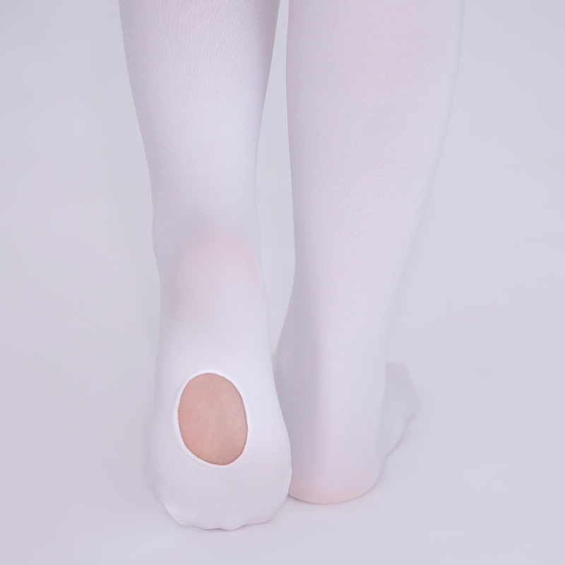 Collants de Ballet 80D bas de Ballet convertibles femme Leggings de danse de Ballet collants sans couture avec collants à trous
