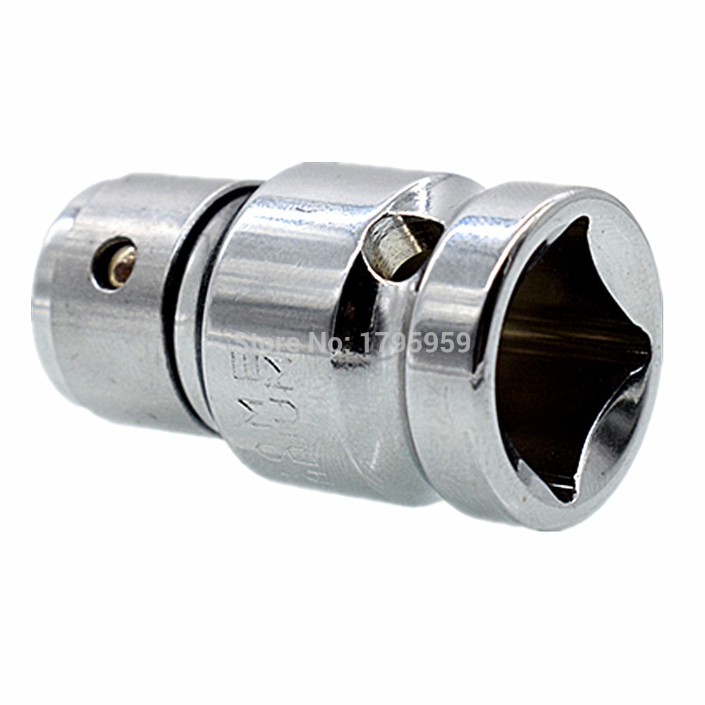 Adaptor Converter 1/2" Square Drive to 10mm Hex Shank Quick Release Impact Socket Adapter Screwdriver Bit Holder Conversion Tool