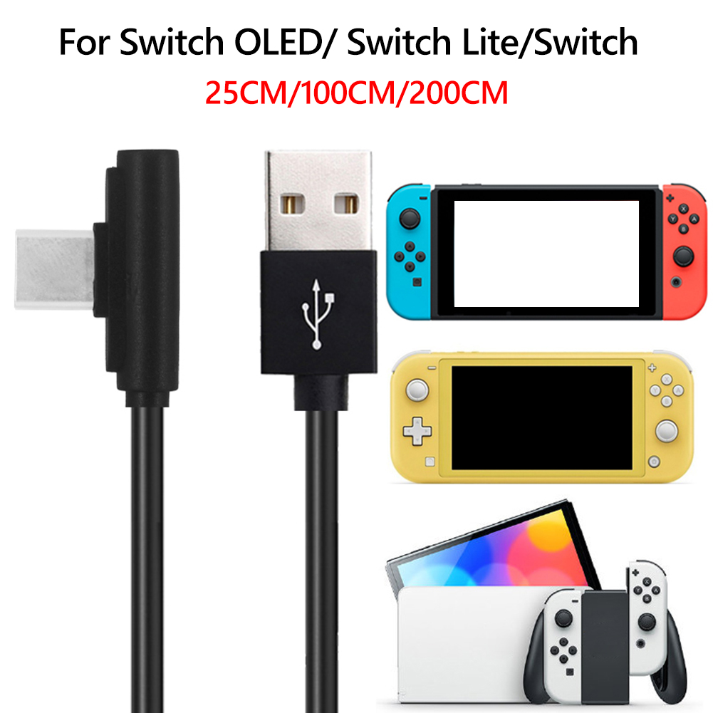 USB Charging Cable for Nintend Switch Charger Support Data Syncing 2M Magnetic Power Cable for Nintendo Switch OLED /Switch lite