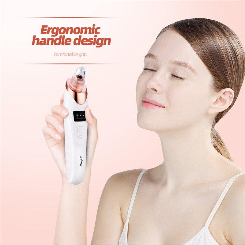 Blackhead Acne Remover Electric Facial Deep Cleansing Nose Vacuum Suction Pore Cleaner Black Dot Remover Machine Skin Care Tool