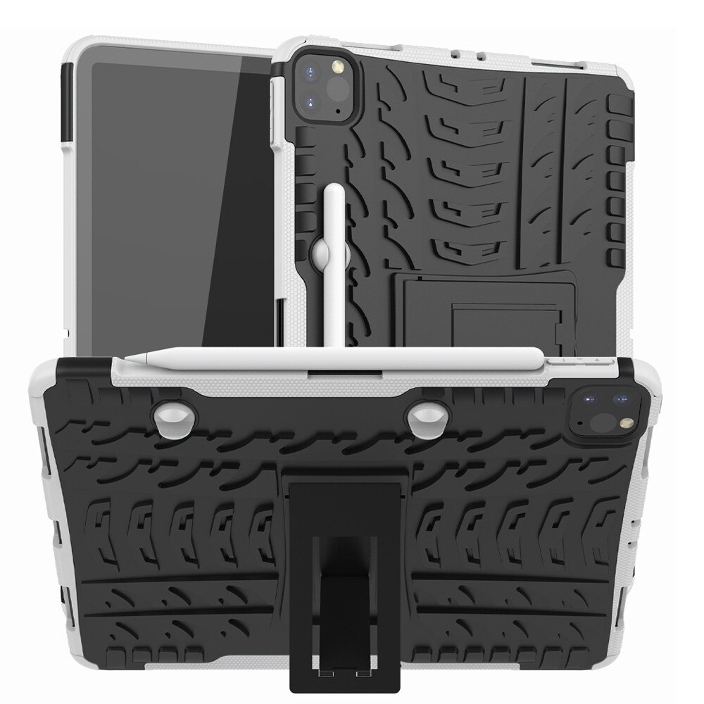 Case Cover For Apple IPAD PRO 11 Hybrid Rugged Hard Rubber PC Stand