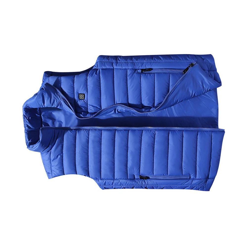 draussen Männer Elektrische Beheizte Weste USB Heizung Weste Winter Thermische Polyester Camping Wandern Warme Jagd Jacke
