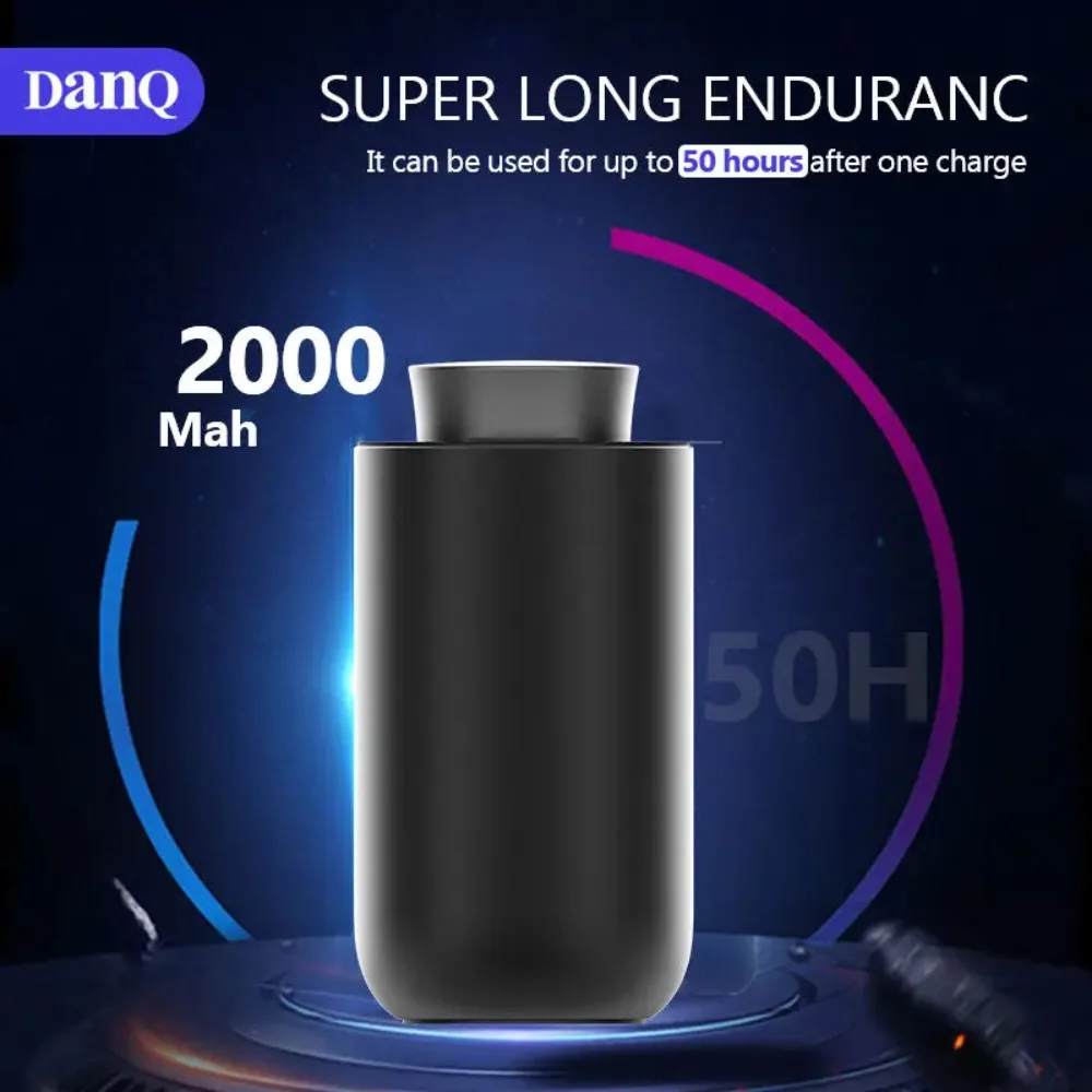 Etherische Olie Diffuser Aromatherapie Olie Auto Luchtverfrisser Ingebouwde Batterij Geurverspreider Voor Spa-Centra Huizen Kantoor Zwart