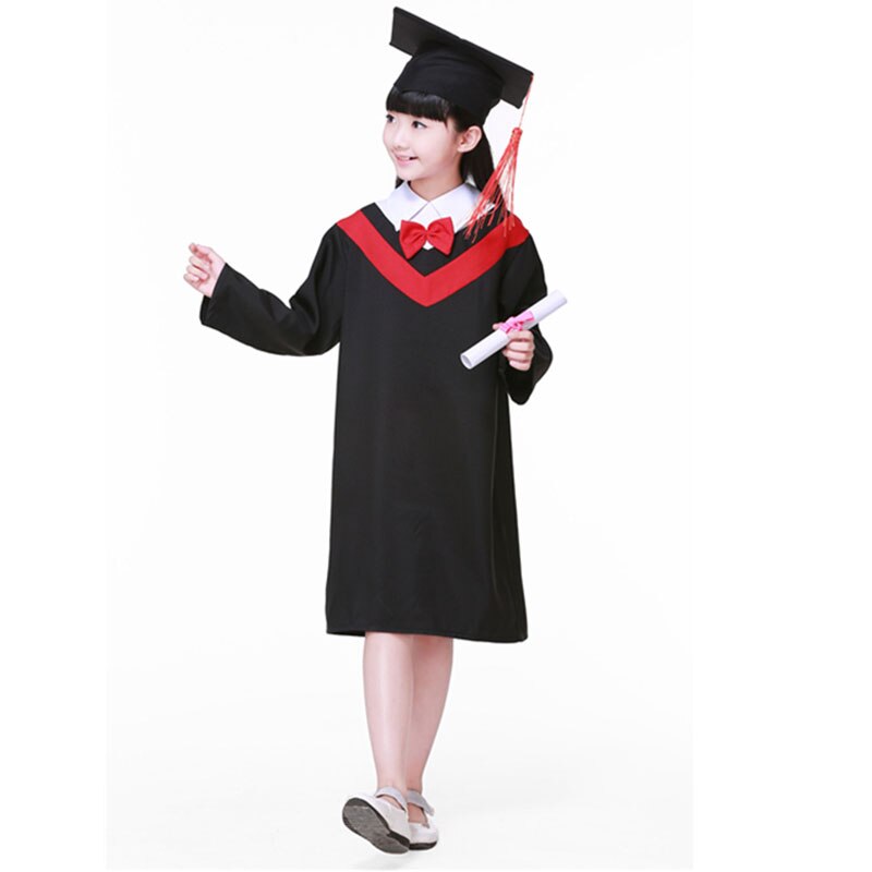 Ropa académica para niños, uniformes de Doctor y escuela, trajes de graduación para chico, disfraces de estudiantes, traje graduado para niña y niño
