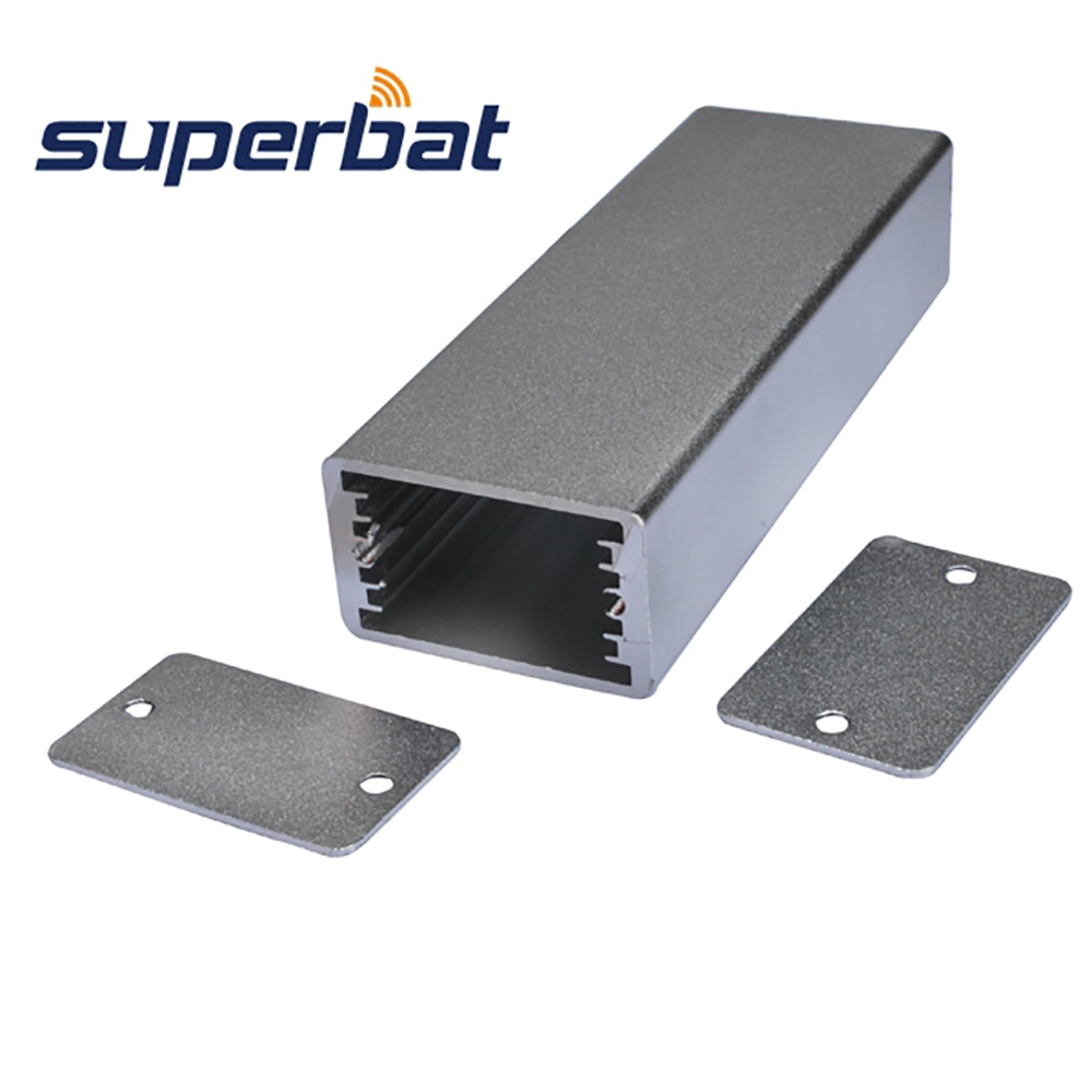 Superbat 0,98 "* 1,57" * 4,33 "caja de aluminio extruido anodizado para DAC electrónica PCB amplificador instrumento 25x40x110mm