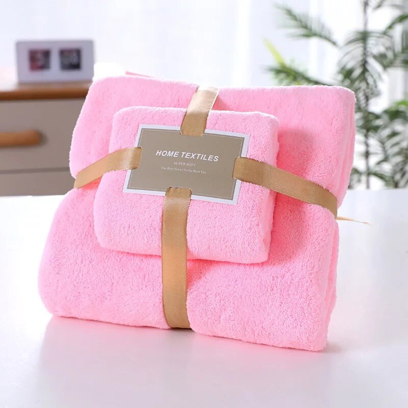 24 Kleuren Coral Fleece Absorberende Haar Zwemmen Gezicht Hand Badhanddoek Sets Microvezel Handdoeken Badkamer Handdoeken Microfiber Handdoek Set: I