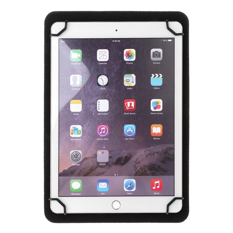 Universell holder for nakkestøtte for bil for 9.6-10.1 tommers ipad air pro galaxy tab -26b