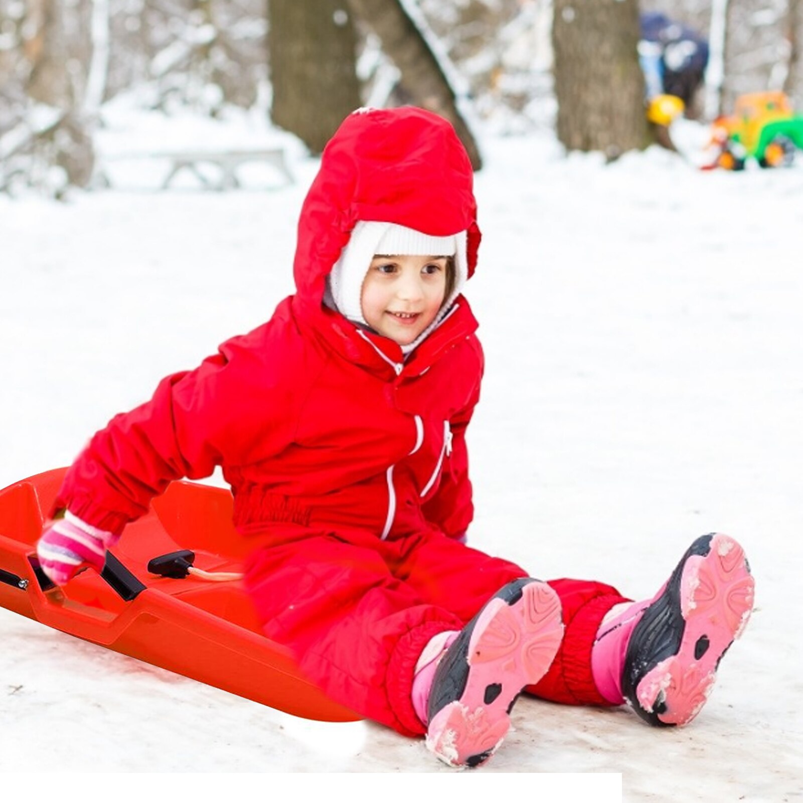 Schnee Schlitten Gras Sand Skifahren Bord draussen freundlicher Erwachsene Schlittschuh Bord Schlitten Rolle Winter Skifahren Bord Reiten Rolle Schlitten Rodel