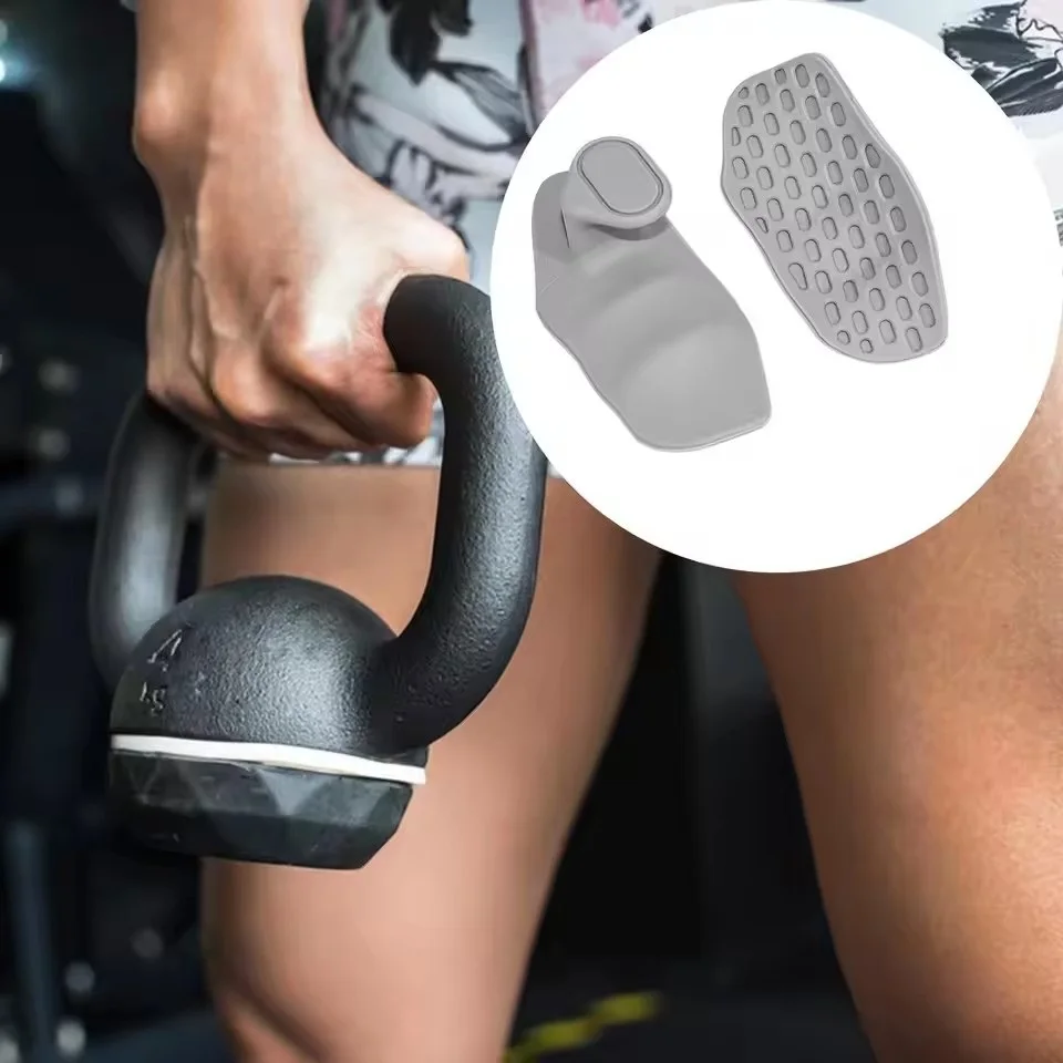 Antislip gripversterker Gymhandschoenen Geen zweterige draagbare vingertrainer Ademend comfort Workout-grepen voor halterlift