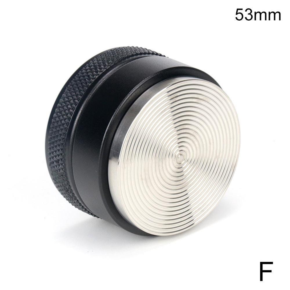 Adjustable 304Stainless Steel Coffee Espresso Tamper Angled Distribution Slopes Base Thread Four Macaron Tools Convex O4B7: F