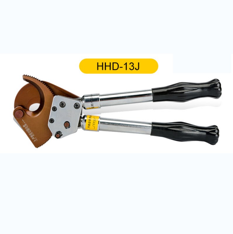 Manual Cable Cutting Tool Ratcheting Ratchet Cable Cutter 13J Cutting Rang Max 150mm2