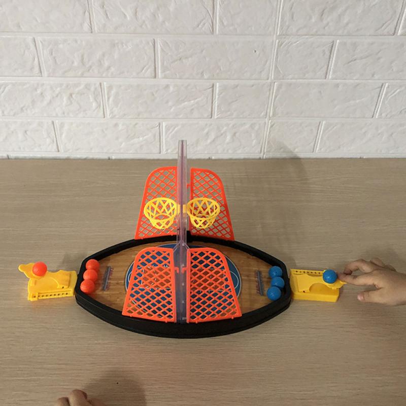 Zwei-weg Zwei-weg Auswurf Basketball Gericht eltern-Art-Interaktion Mini Sport Finger Projektion Tabelle Spiel Schießen