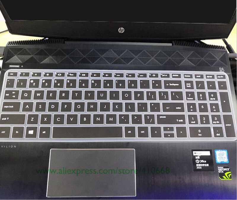 For HP Pavilion Gaming 16 16-A0013tx 16-a0056TX 16 16.1 inch Silicone Notebook Laptop Keyboard Cover Skin Protector Film