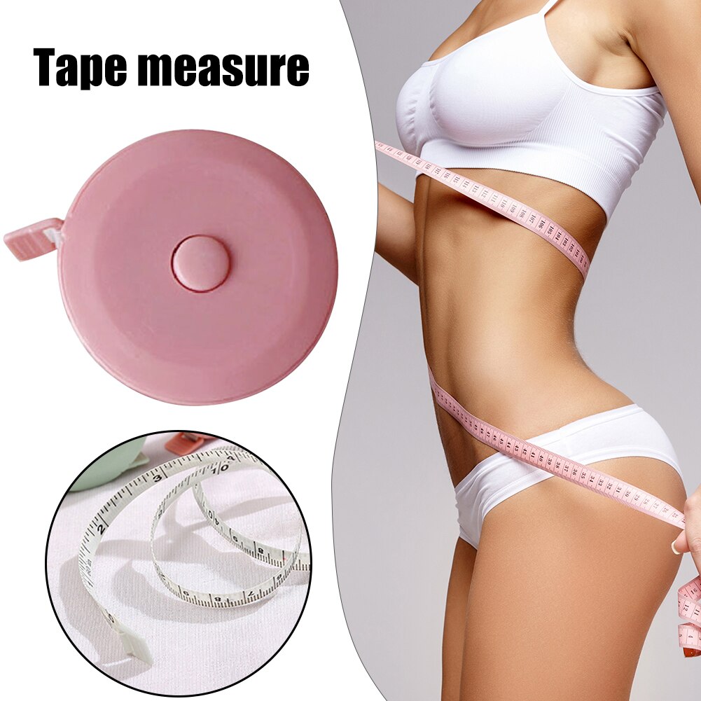 2m Retractable Measure Tape Children Height Size Gauge Measurement Ruler Inch Roll Tool For Waist Sewing Measuring Tape