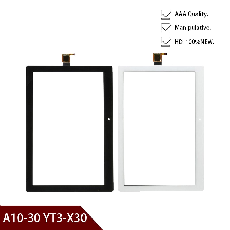 10.1 ''Tablet Touch Screen Voor Lenovo Tab 2 A10-30 YT3-X30 X30F TB2-X30F TB2-X30L Touchscreen Panel Voor Glas Sensor