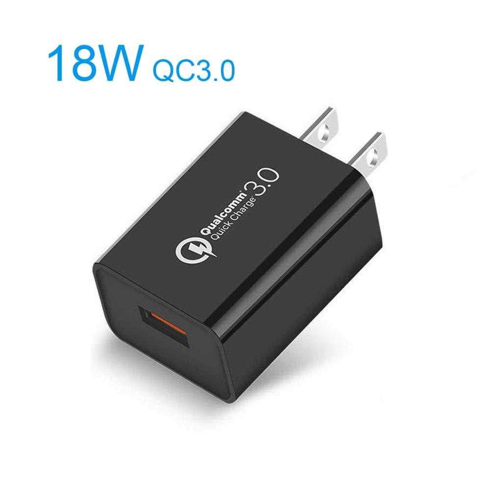 18W QC 3.0 Fast Charger for Samsung Mobile Phone Quick Charger 5V3A 9V2A 12V1.5A EU US AU Plug Australia NZ Charging Adapter