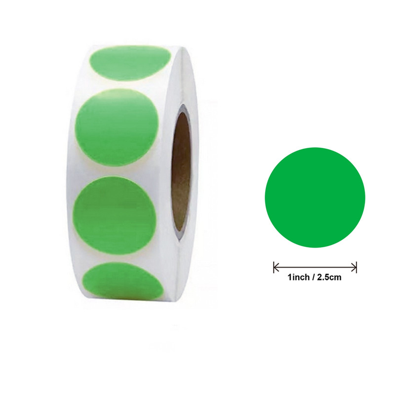 500Pcs/Roll Love Heart Shaped Sticker Seal Labels Birthday Party Packaging Cute Stationery Sticker Scrapbooking for Craft: Orange