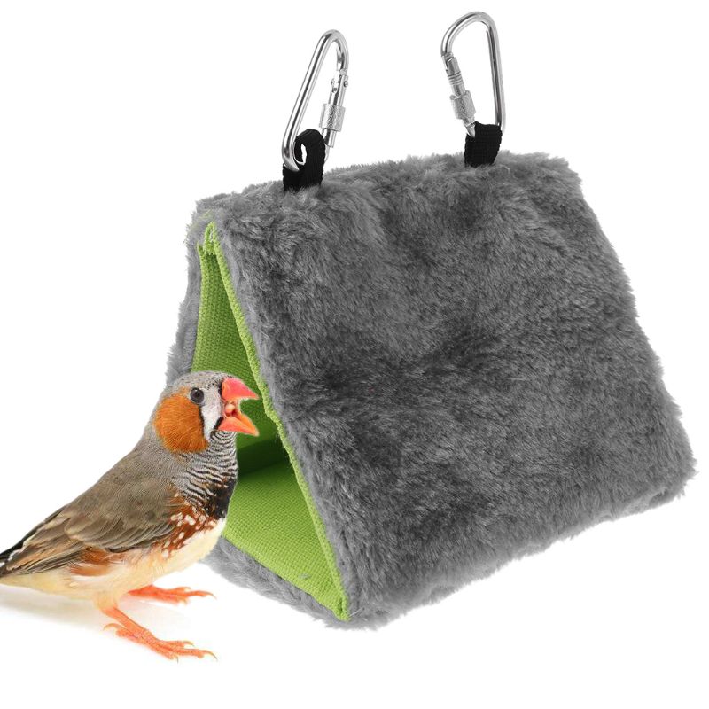 Pluche Vogel Papegaai Hangmat Huisdier Opknoping Bed Tent Huis Winter Warm Kooi Nest