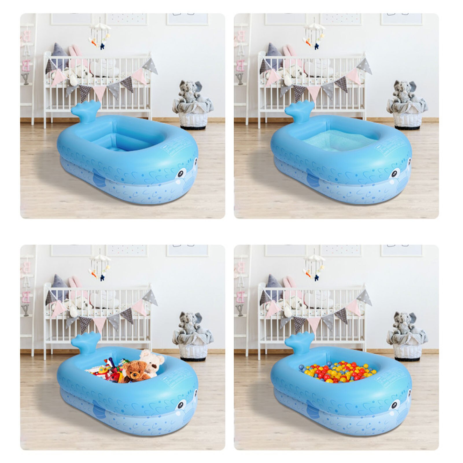 Kinderen Opblaasbare Zand Zwembad Pvc Folable Opblaasbare Indoor Zwembad Float Spel Opblaasbare Water Sport Bumper Speelgoed # W