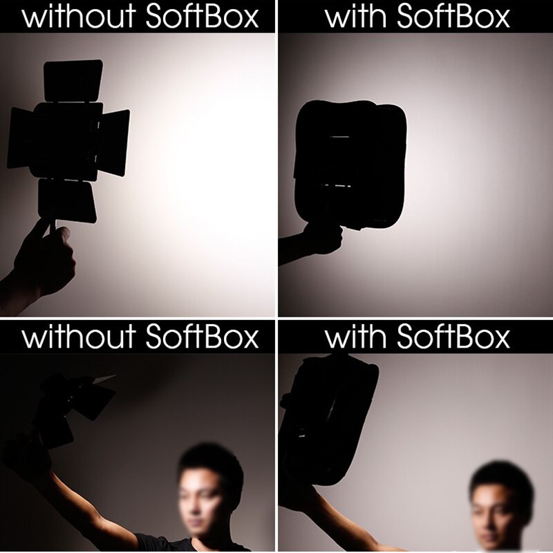 Mcoplus DF6500 4-in-1 Flitsdiffuser – Multi-kleurig, Mini Zachte Lichtplaat Voor Sony A6000/a6300/a6500 – 360° Kantelbaar