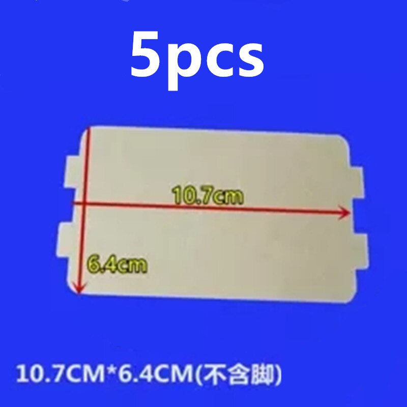 5 stks/partij 10.7*6.4 CM magnetron onderdelen mica sheet