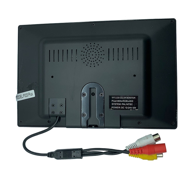 7&#39;&#39; 7inch TFT LCD Display Color TFT Monitor Video + AV Cable DVD VCR 800 x 480