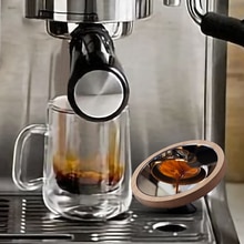 Espresso flow rate observation reflective mirror coffee tampering coffee machine tool lens