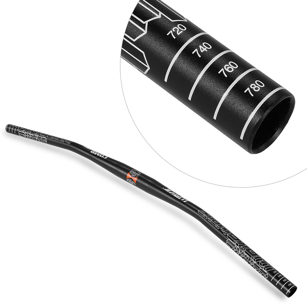 WAKE Ultralight Aluminum Alloy MTB Handlebar Mountain Bike Handle Bar Bicycle Cycling Flat Bar 780MM Anodized Handlebar