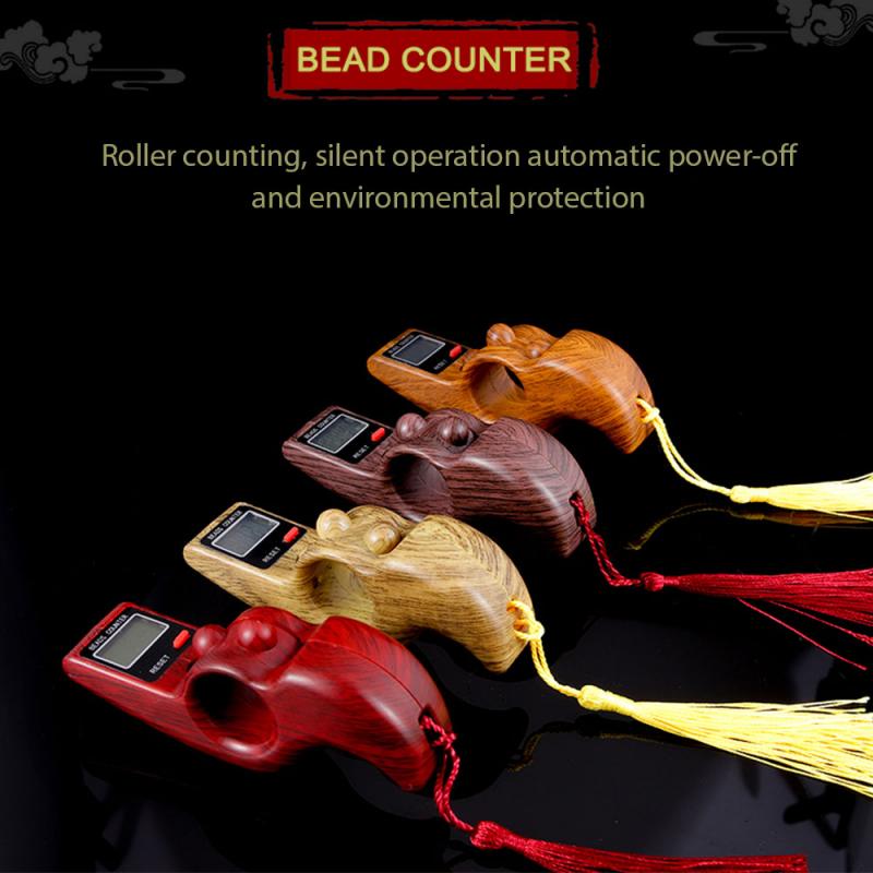 1 pz nuova elettronica Tasbeeh contatore di conteggio digitale con LED facile ripristinabile originale rosario digitale rilassamento giocattoli Dropshipping