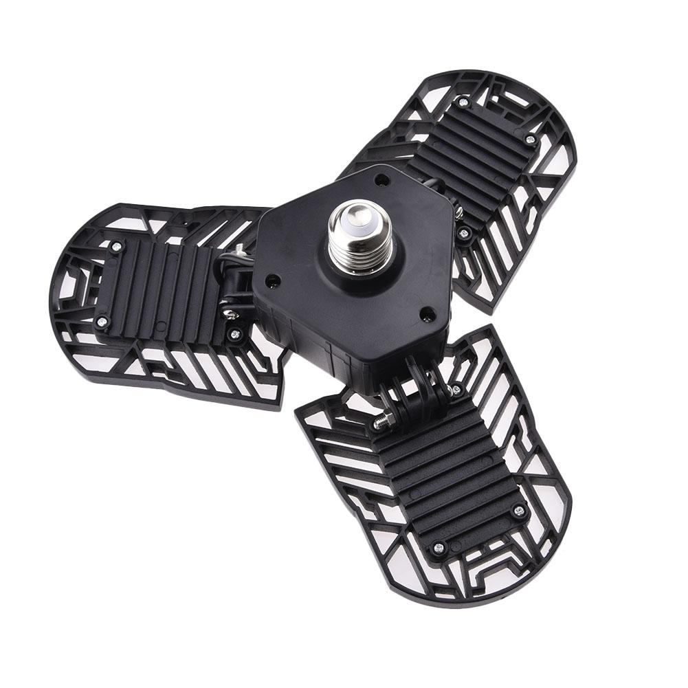 Deformation ufo led-ljus  e27 hög bay ljus garagelampa 60w 85-265v led lampor för bensinstation baldakin verkstad fotbollsplan