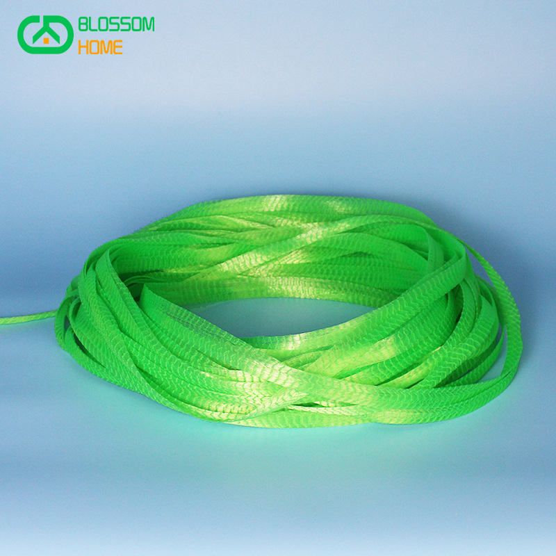 Sac en maille plastique, produits semi-finis en rouleau, ULde coupe en maille, emballage en maille 05/09, fruits et fruits secs: L / YELLOW