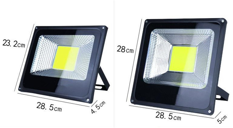 Led valonheitin 10w 20w 30w 50w 100w ulkoseinävalaisin suuritehoinen valonheitin  ip66- vedenpitävä musta valo juhla neon valaistus