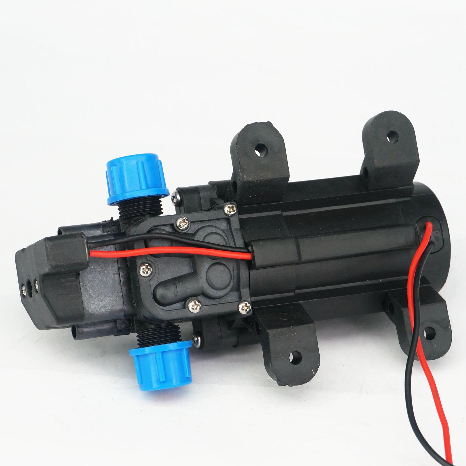 DC 12V 60W Micro Diaphragm Water Pump Self-priming Booster Pump Automatic Switch 300L/H Y2