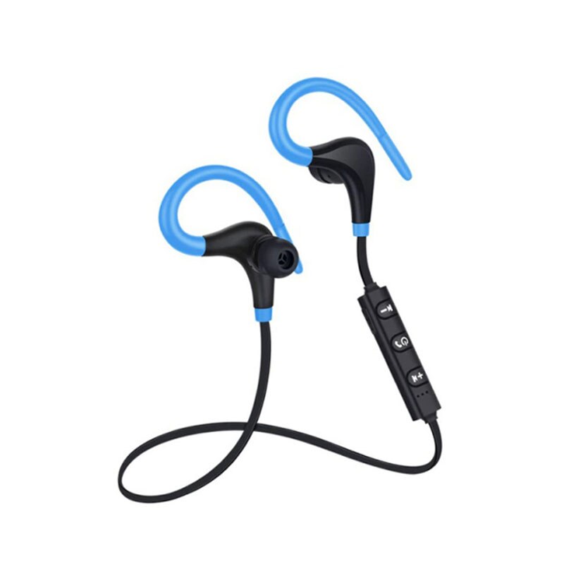 Drahtlose Kopfhörer Sport Lauf Bluetooth Kopfhörer Freihändig Bass Stereo Bluetooth Headset mit Mic Für xiaomi alle Clever Telefon: Blau