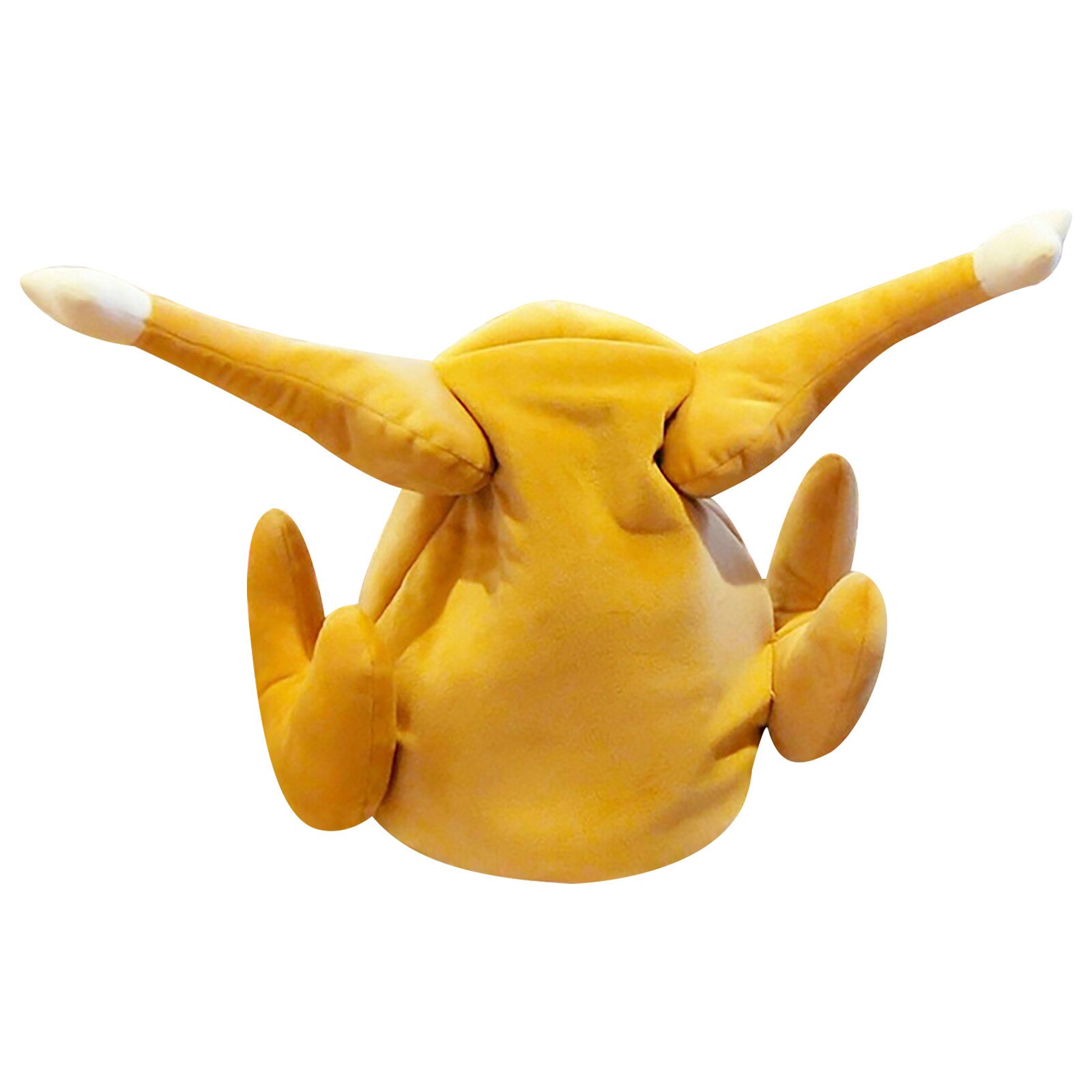 Funny Chicken Hats For Party Can Sing And Dance Chicken Thigh Hat Novelty Moving Ear Hat Funny Hat sombrero de muslo de pollo: Default Title