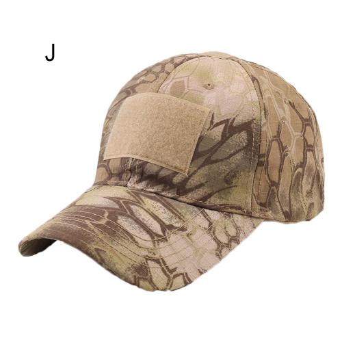 Men Cotton Camouflage Snake Baseball Cap Fishing Hat Anti Sun Outdoor Hunting Camouflage Jungle Hat Cycling Hiking Cap: J