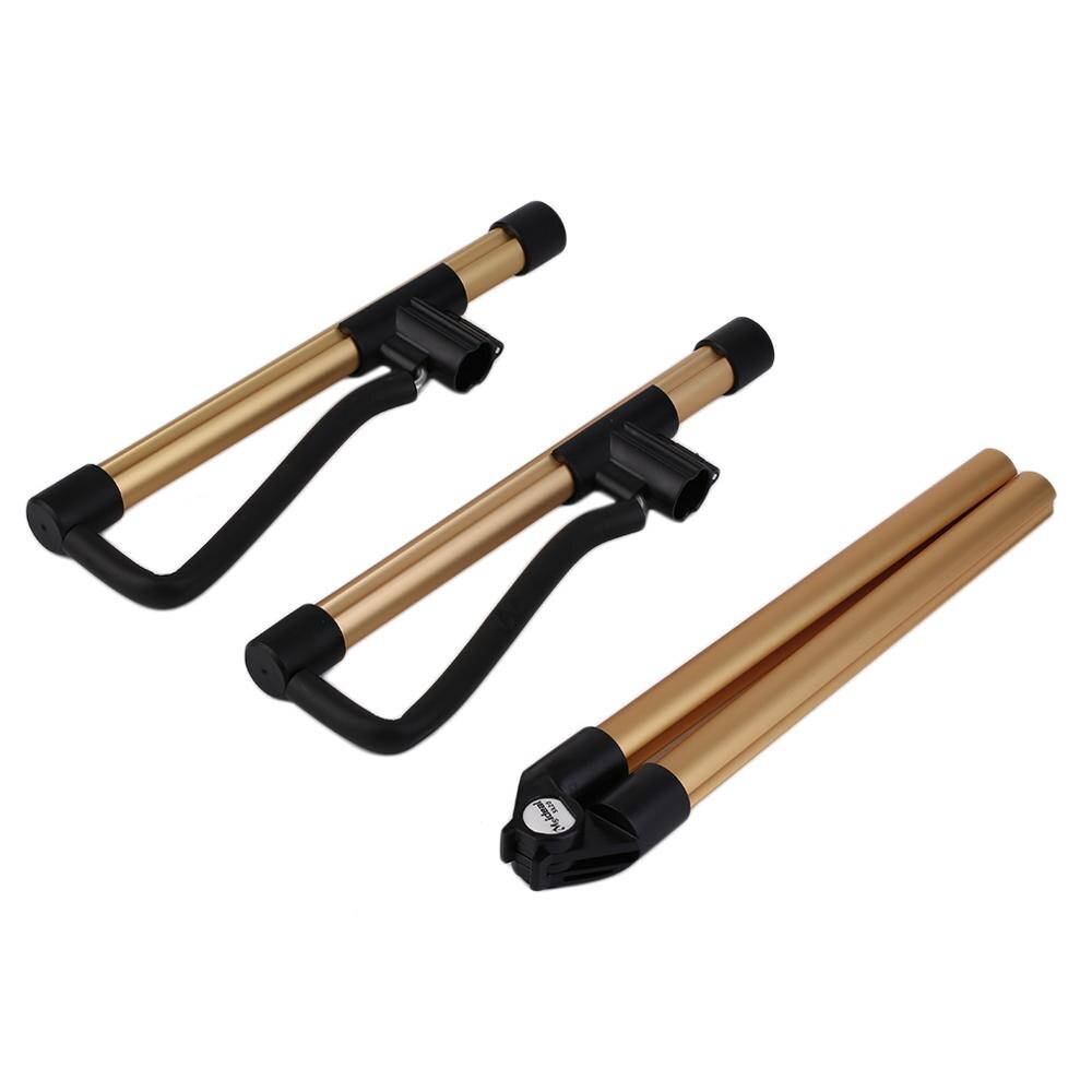 SK20 Legering Gitaar Stand Universal Vouwen Voor Akoestische Gitaren Gitaar Floor Stand Houder Uitstekende Top: Golden