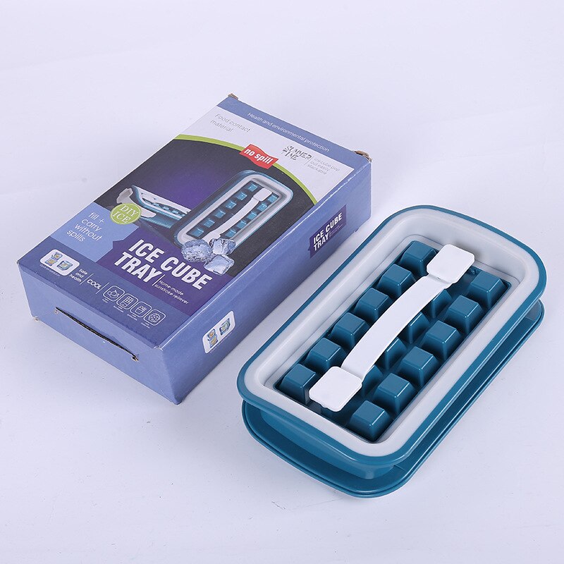 2 In 1 Draagbare Ice Ball Maker Ice Bal Maken Mould Ice Fles Ice Cube Zak Diy Ijshockey Ketel voor Bar Keuken Outdoor Tool: green