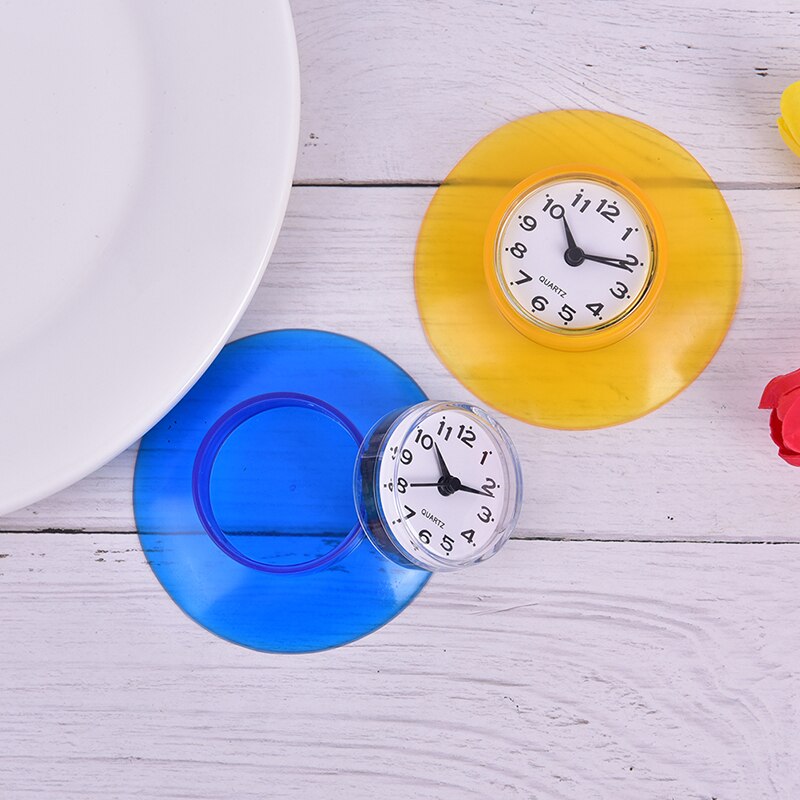 Stijl Badkamer Keuken Waterdichte Sucker Klok Douche Booth Krachtige Gehandeld Home Sucker Klok