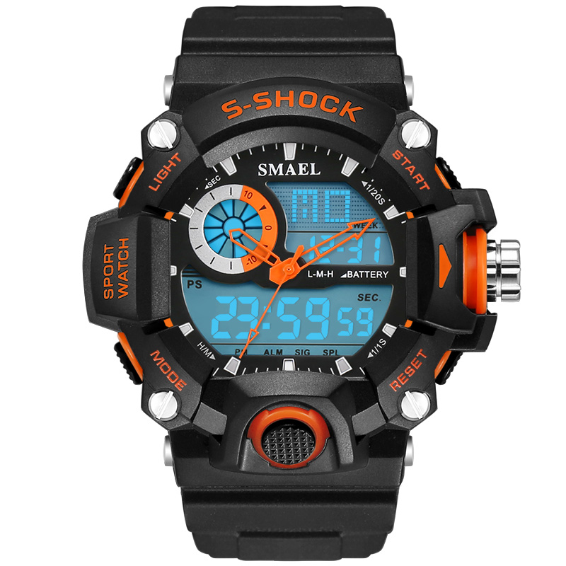 Meilleure Relojes Hombre hommes montre à Quartz numérique hommes G Sport 5 Bar étanche Quartz Led extérieur Sport montres hommes Reloj armée